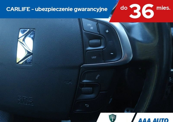 Citroen DS4 cena 42000 przebieg: 78136, rok produkcji 2014 z Grudziądz małe 352